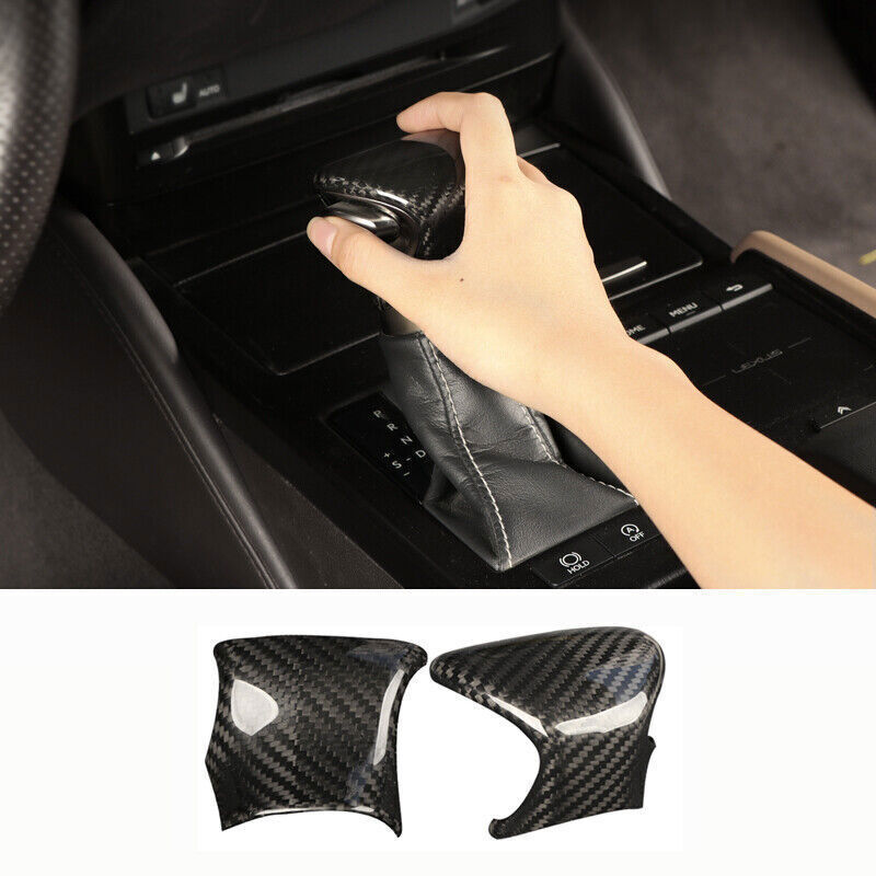 for Lexus ES350/300H/250 2019-2023 Carbon Look Car Gear Shift Knob Cover Trim