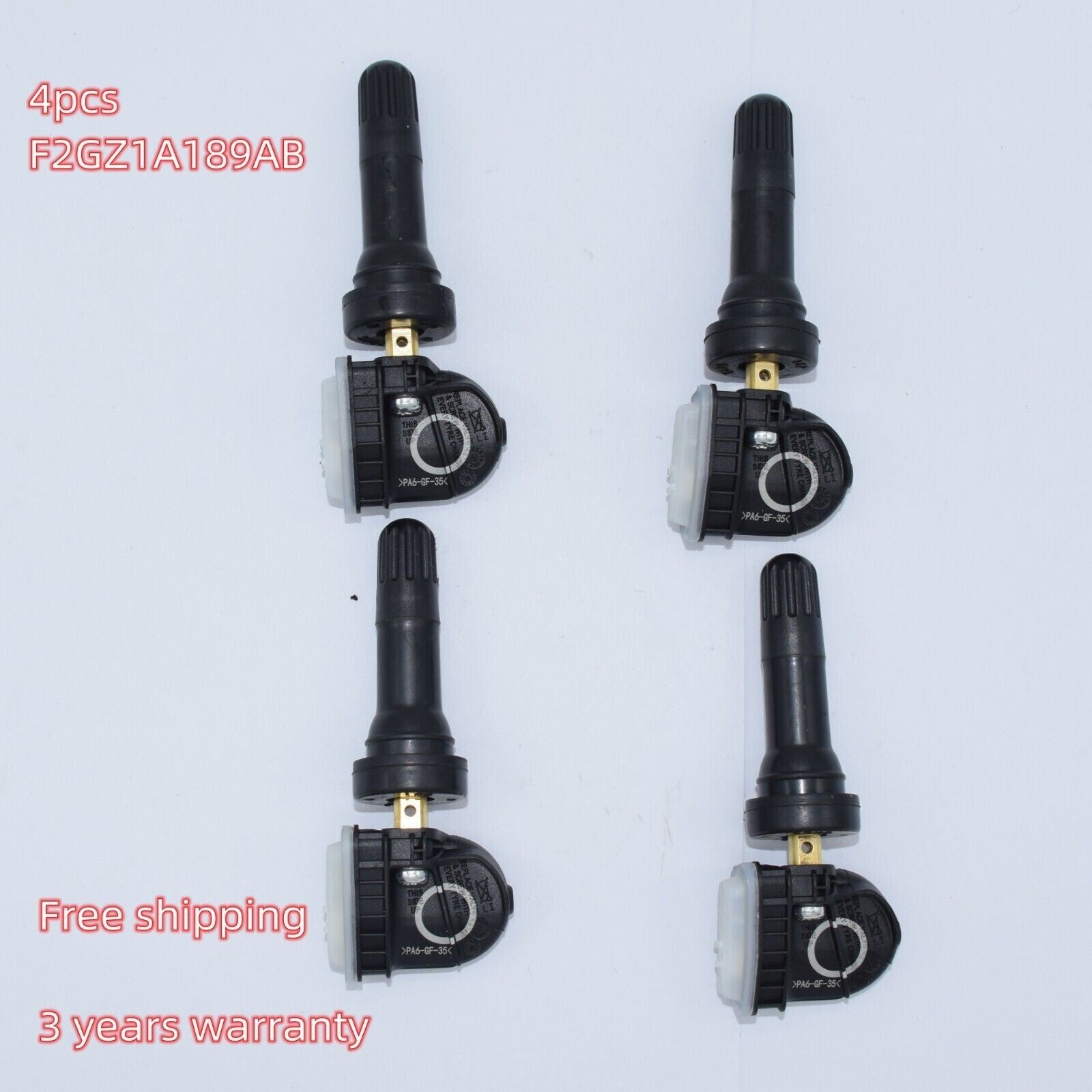 4Pcs Tire Pressure Sensor F2GZ1A189AB for Ford Motorcraft F-150 Explorer for Mustang