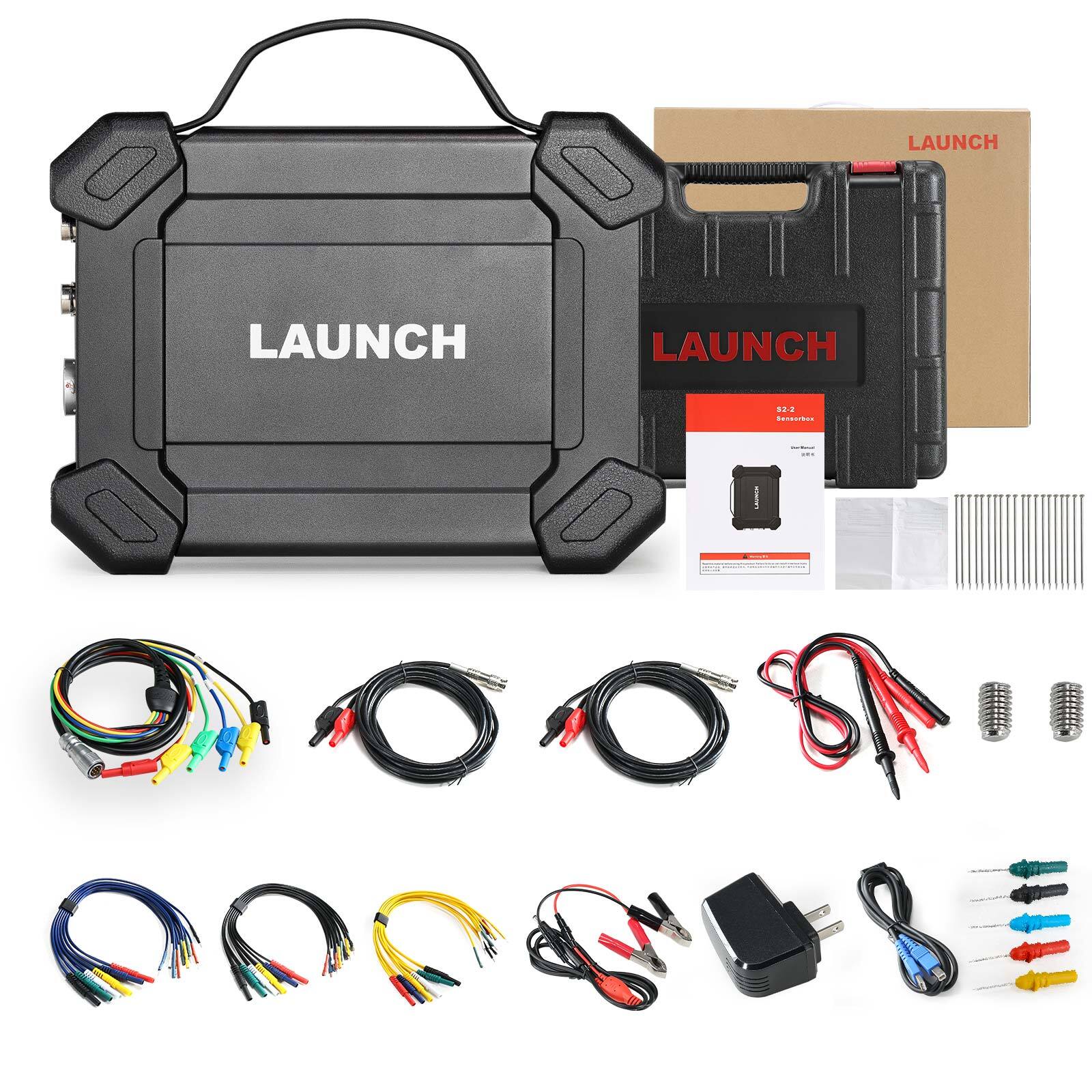 LAUNCH S2-2 Sensor Box 2 Channel Sensor Simulator Tester FOR X-431 PAD V,PAD III
