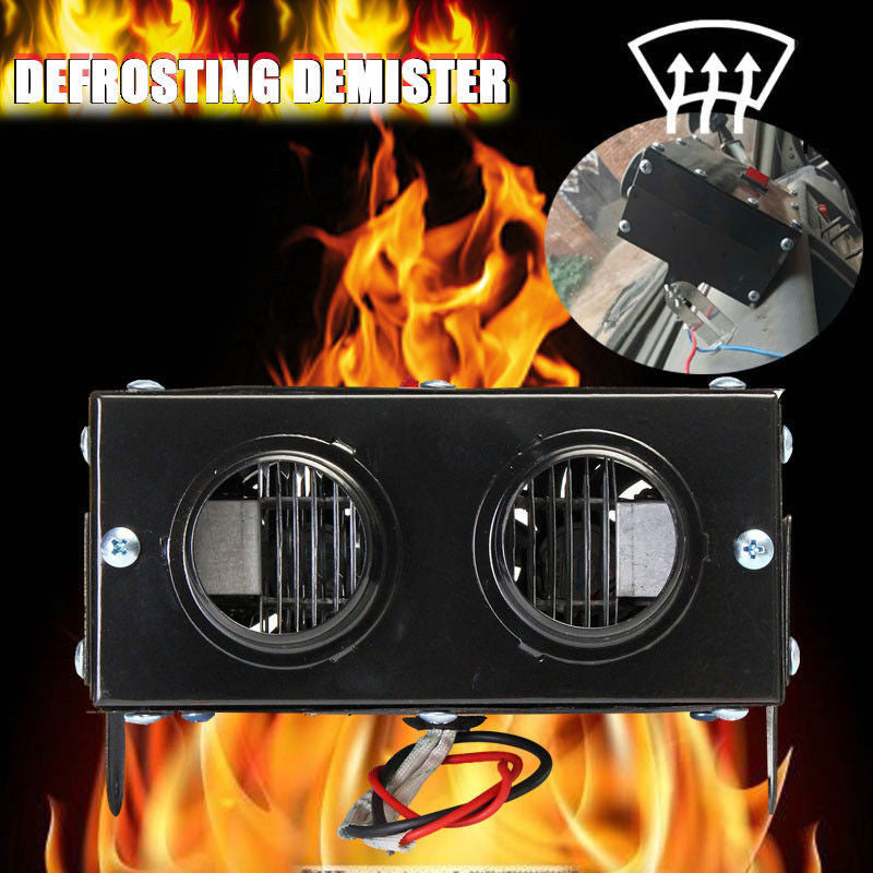 400W 12V Car Fan Heater, Winter Warmer, Windshield Defroster n