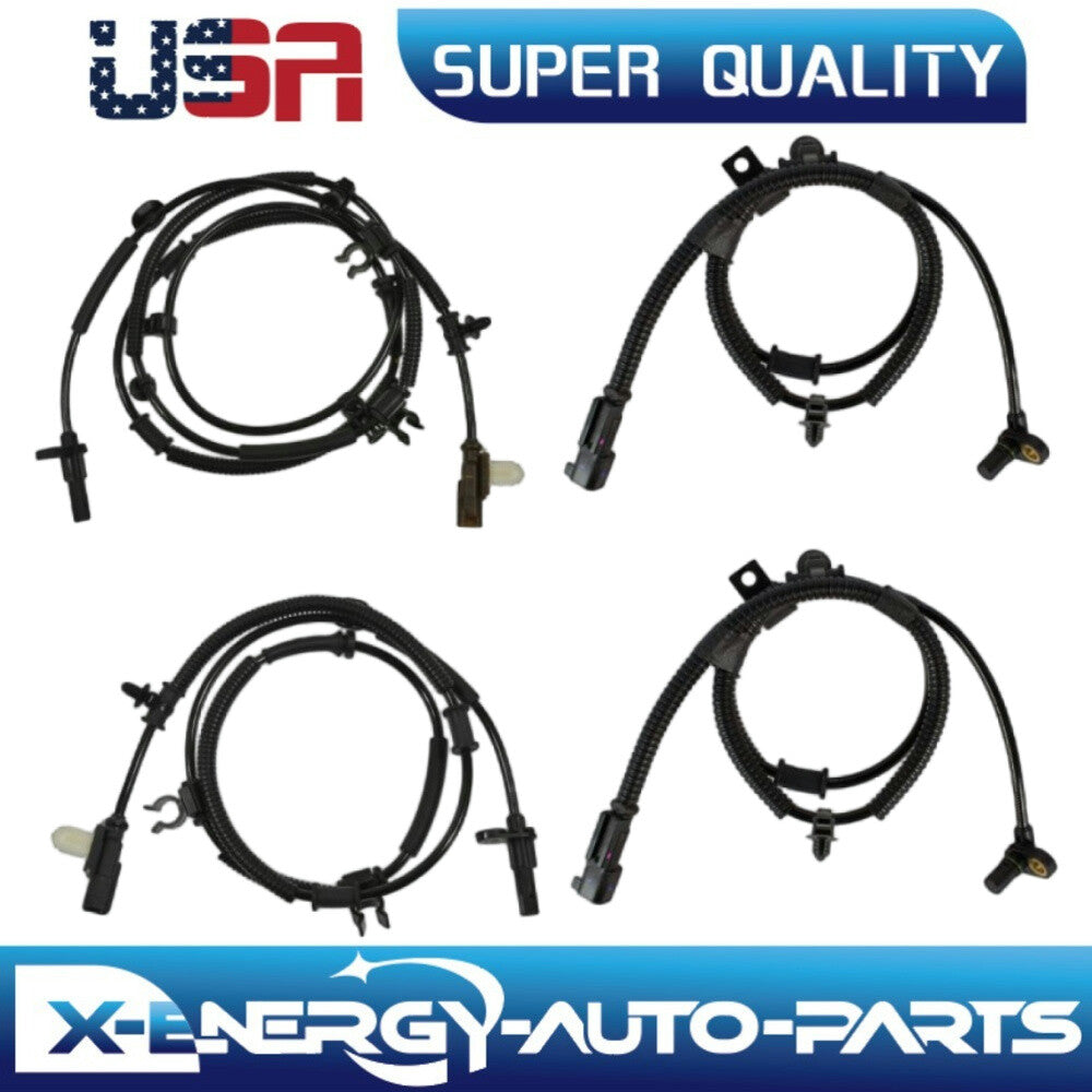 Set of 4 ABS Wheel Speed Sensor Front Rear Right left Fit for FORD F150 2011-2014