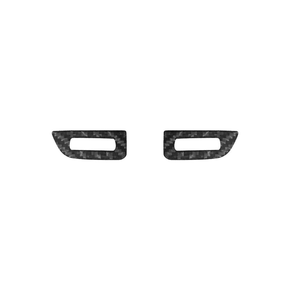 Carbon Fiber Center Air Vent Adjusts Frame Cover Trim for KIA Cadenza 2014-2016