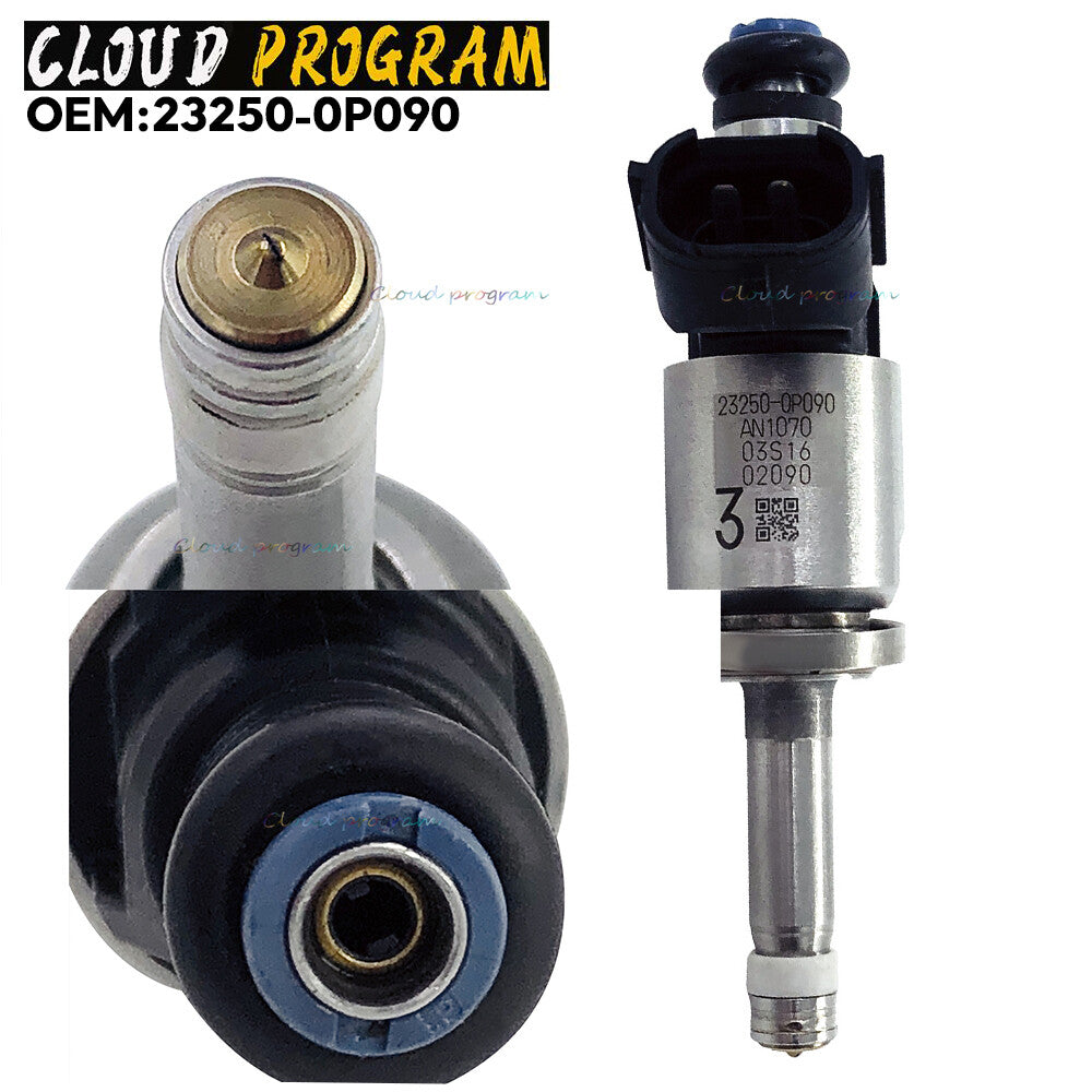 23250-0P090 4PC Fuel Injectors Nozzle for Camry Tacoma for Lexus RX350 v