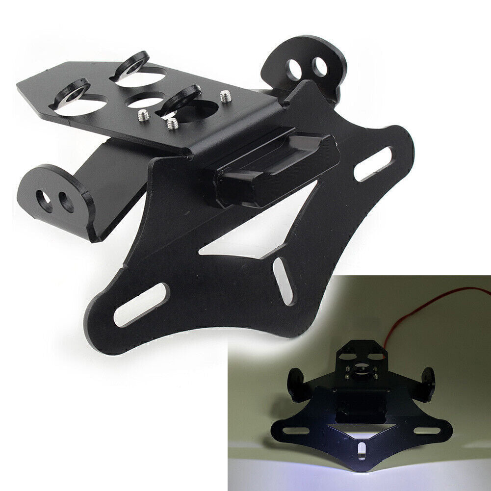 Rear License Plate Frame Holder Bracket LED Light Fit for Honda CBR1000RR 2008-16 15