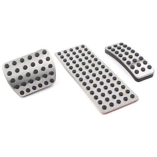 3x Car Throttle Brake Foot Pedal Cover for Mercedes Benz GLA/CLA/GLE/A/B Class Q