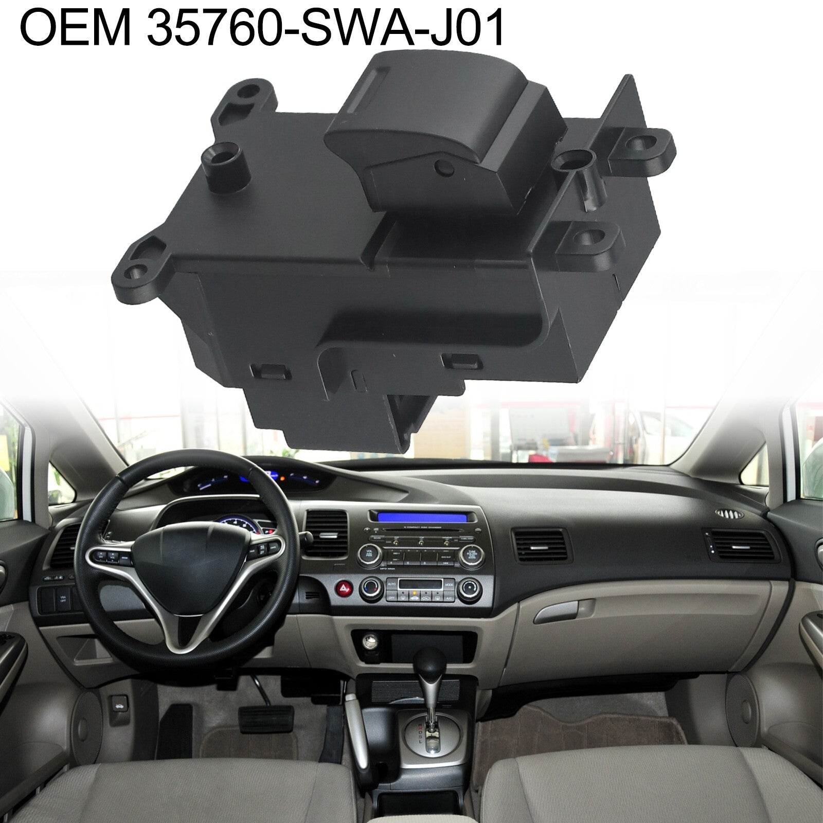 Window Switch for Honda For CRV CR V 2007 2011 Front Rear Passenger Side
