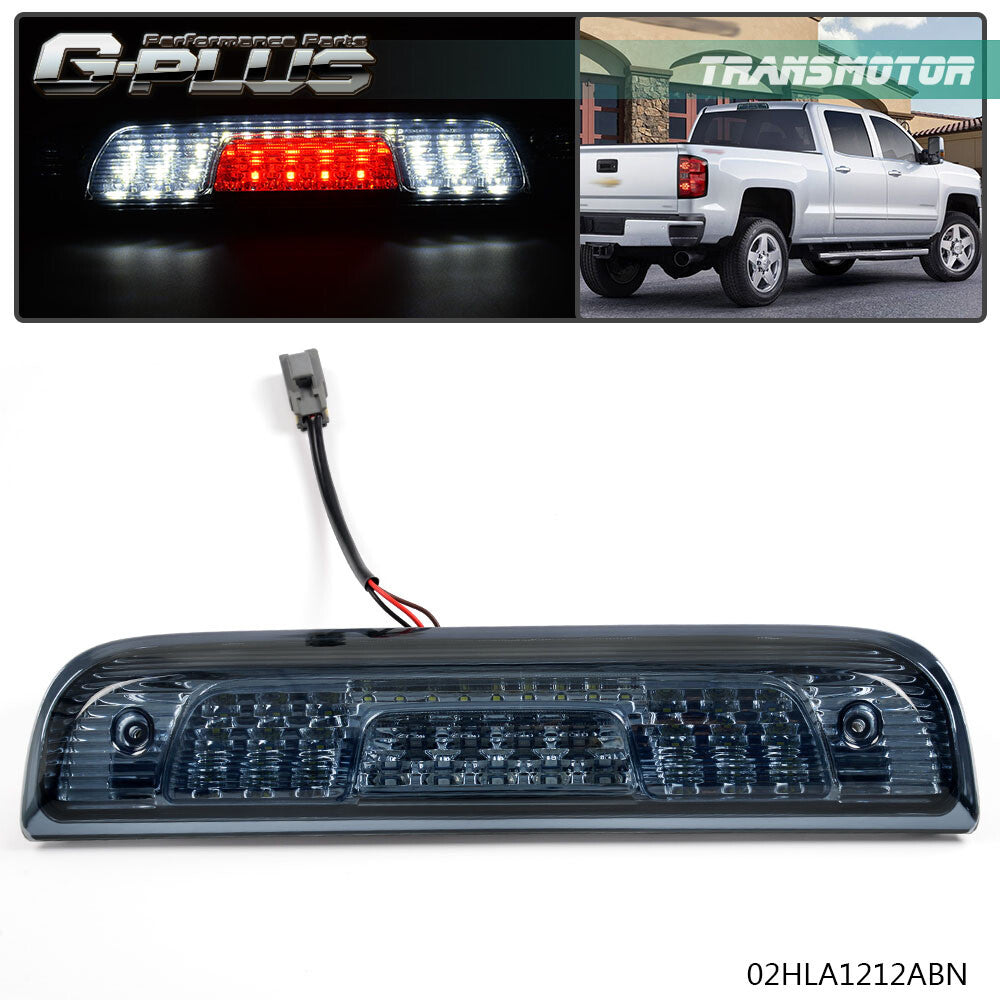 Fits 2014 - 2018 for Silverado for Gmc for Sierra Led 3rd Brake Tail Light Rear Light - v