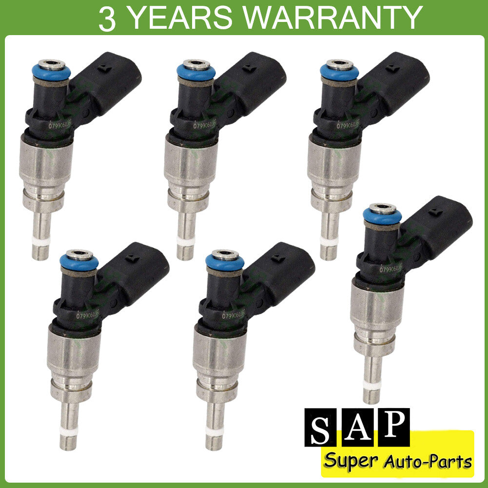 Set of 6 Fuel Injectors Fit for Audi S5 Q7 for A6 Quattro for A8 Quattro for VW Touareg 4.2L