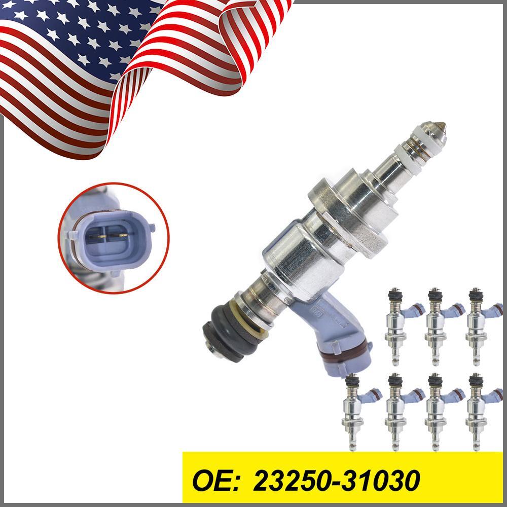 8PCS Fuel Injectors 23250-31030 For 08-10 for Lexus LS600H GS460 GS350 V8 4.6L 5.0L