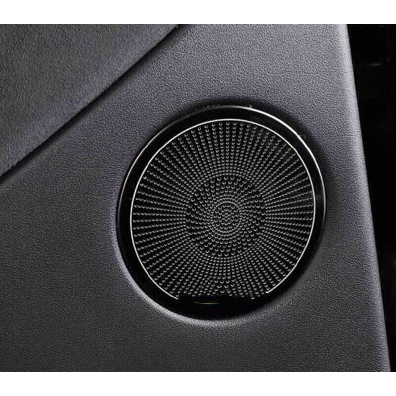 For Model 3 2019-2023 Black Titanium Rear Door Speaker Frame Cover Trim 2x n