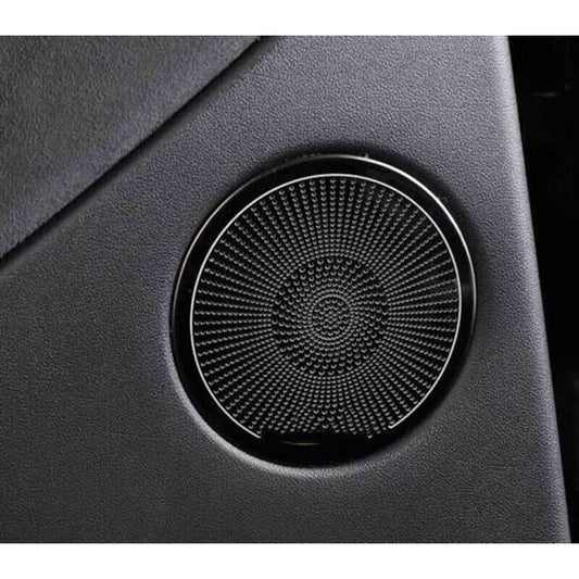 For Model 3 2019-2023 Black Titanium Rear Door Speaker Frame Cover Trim 2x n