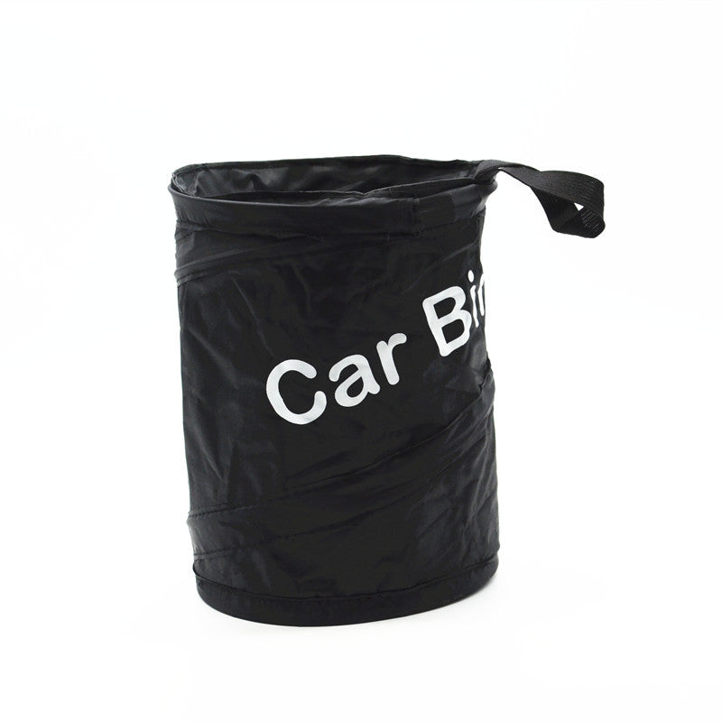 Car Auto Dustbin Trash Can Garbage Wastebasket Rubbish Box Bag Dust Bin Foldable