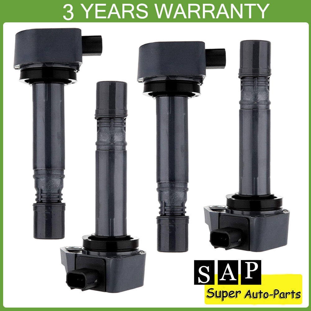 4PCS Ignition Coils 30520-RNA-A01 for Honda for Civic 1.8L L4 KA5AT 2006-2011 UF582