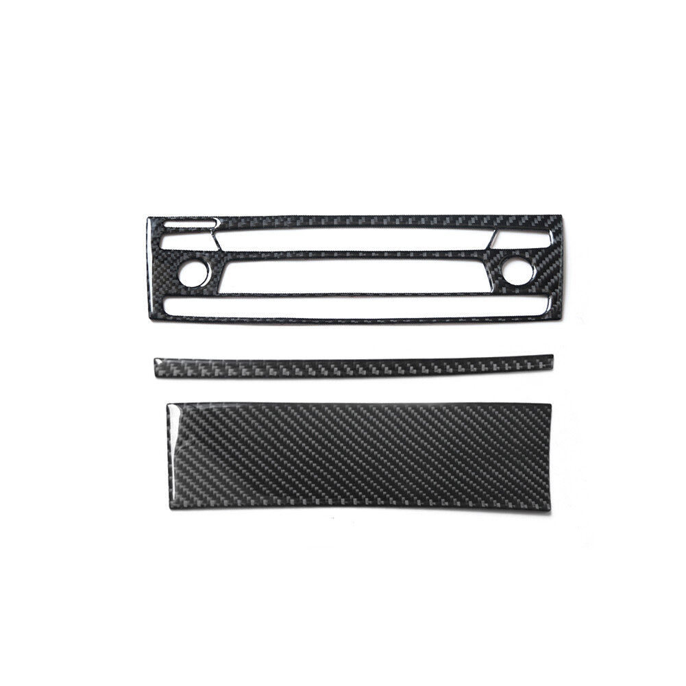 6Pcs Red Door Handle Frame Panel Trim Cover Carbon Fiber for Jaguar XF 2009-2011 v