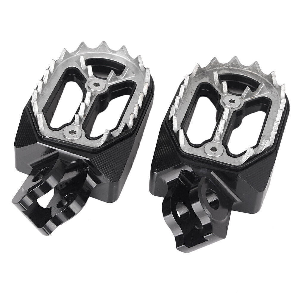 Black Racing Footpegs for Suzuki RMZ250 RMZ450 2010 2011 2012 2013 2014 2015 Q