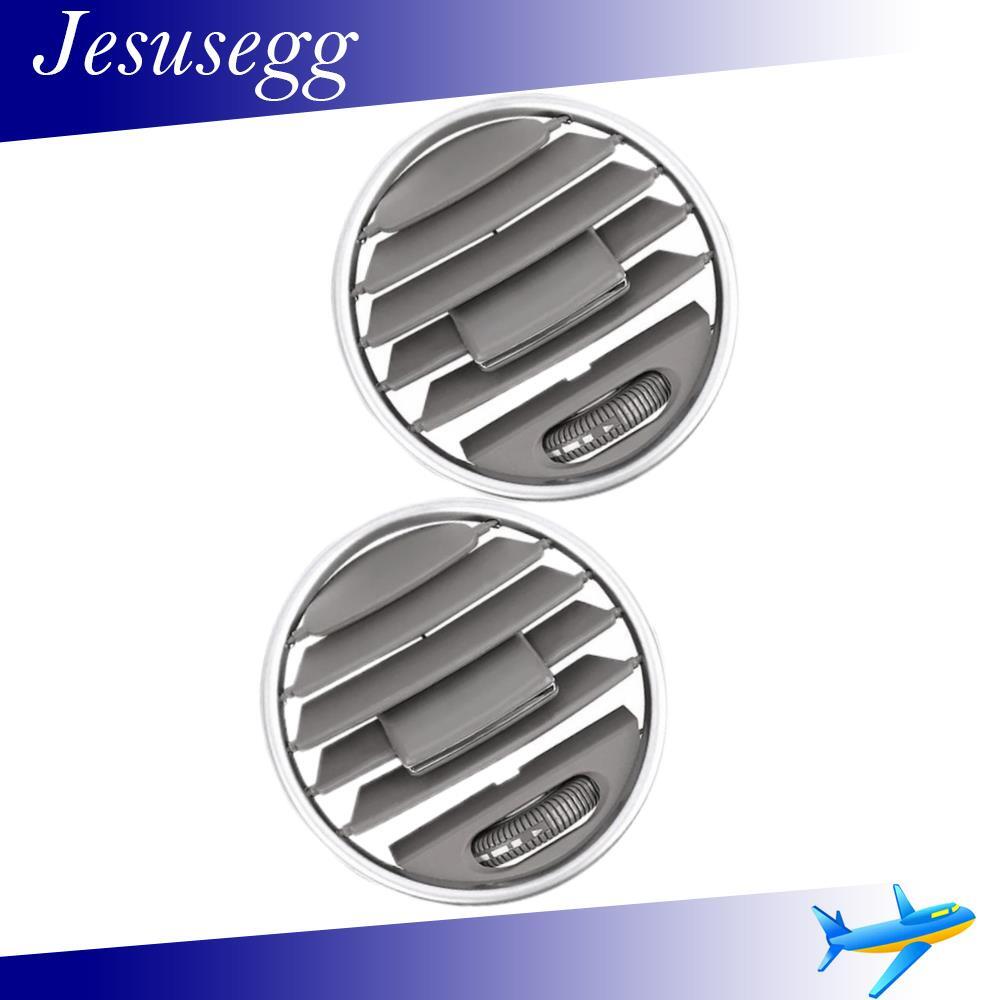 2X For GL Class X164 2006-2012 M Class 2005-2011 Dash A/C Air Vent Grill Grey Q