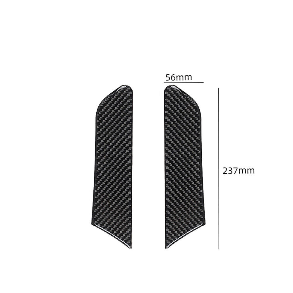 for Toyota Tacoma 2016-2022 Carbon Fiber Interior Front Door Trim