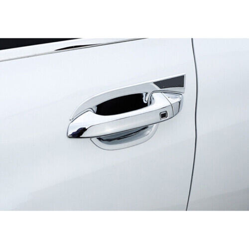 2pcs Chrome Front Fog Light Cover Trim For Prado LC150 FJ150 2014-2017 v