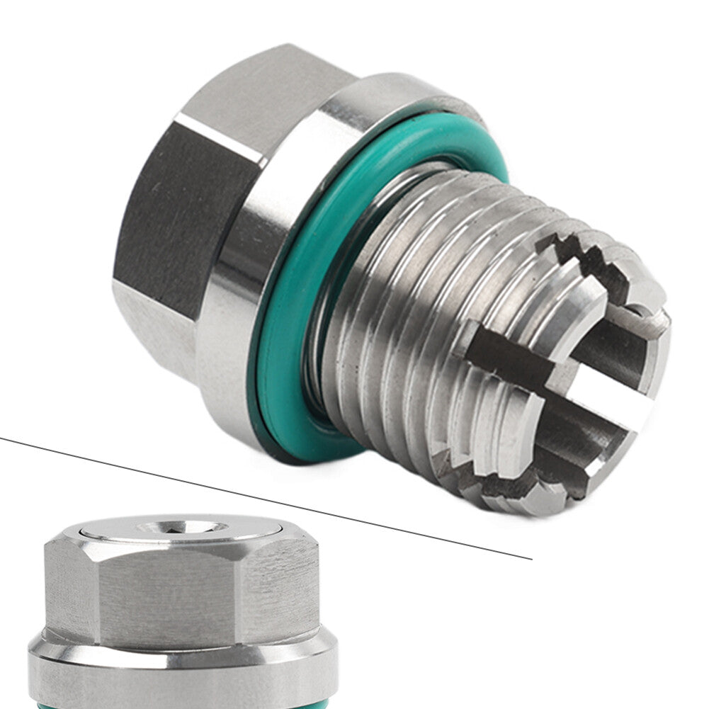 Oil Drain Plug Self-tapping Piggyback Stainless Steel Repair Kit M16.1-1.5x15mm