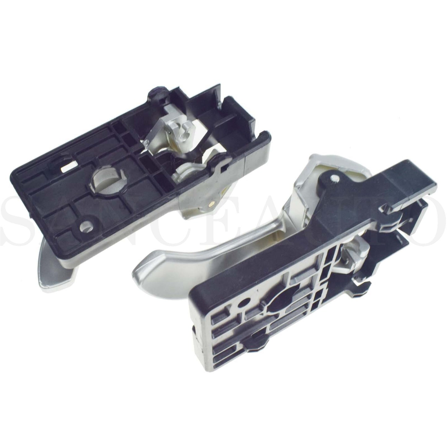 LH Right-Handed Silver Inner Inner Inner Inner Inner Inner Door Handle (2 Pieces) for Hyundai for Tucson 2005-2009- n