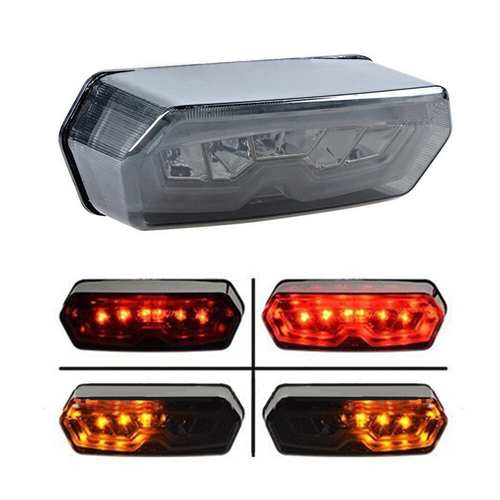 LED Brake Tail Light Integrated Turn Signal for Honda Grom 125 MSX Motorcycle Q