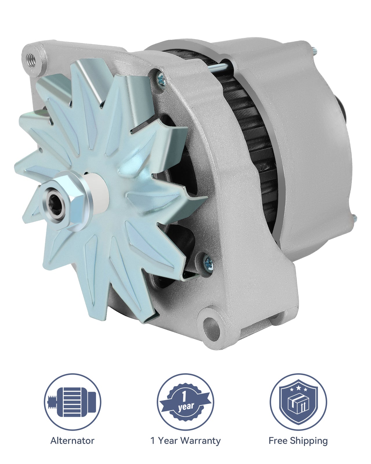 Silver Alternator For Case Crawler Dozer Crawler Tractors Lift Trucks A187873