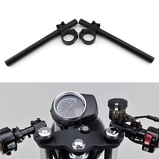 CNC Front High Lift Universal Version Clip Ons On Handlebar for Honda CB350 21+ Q