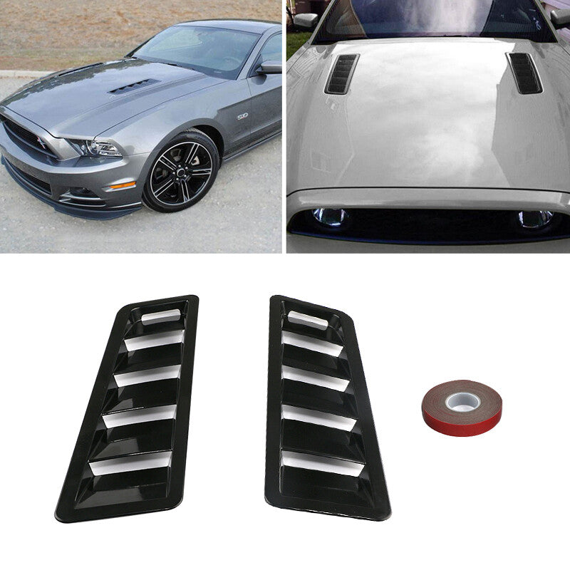 Hood Vent Louver Cooling Panel Trim fit  for ford  Focus RS ST MK2 2004-14/2015