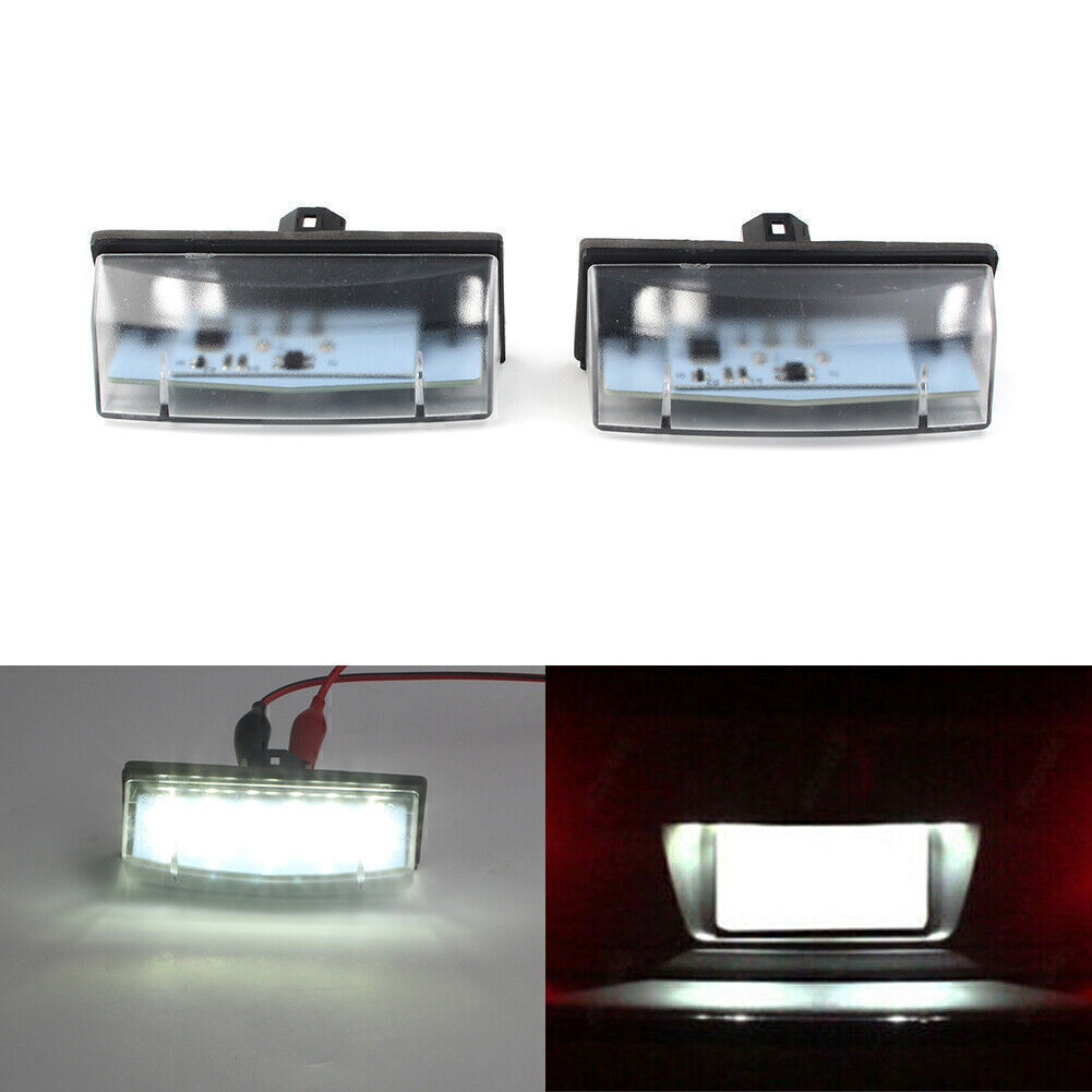 LED License Number Plate Light white for Toyota CT200H Prius RAV4 Venza Matrix Q