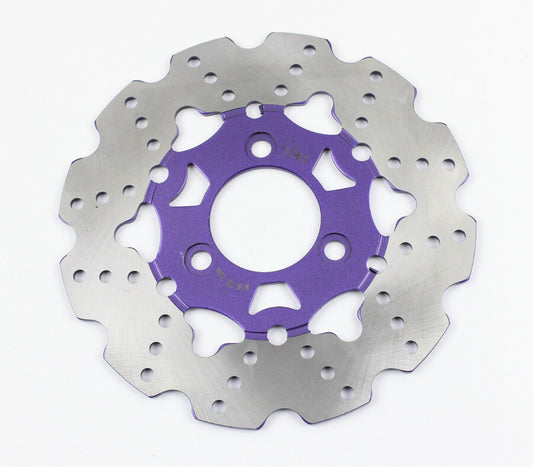 Purple 220MM Stainless Steel Disc Brake Rotor for Honda Ruckus 58MM 70MM Zoomer
