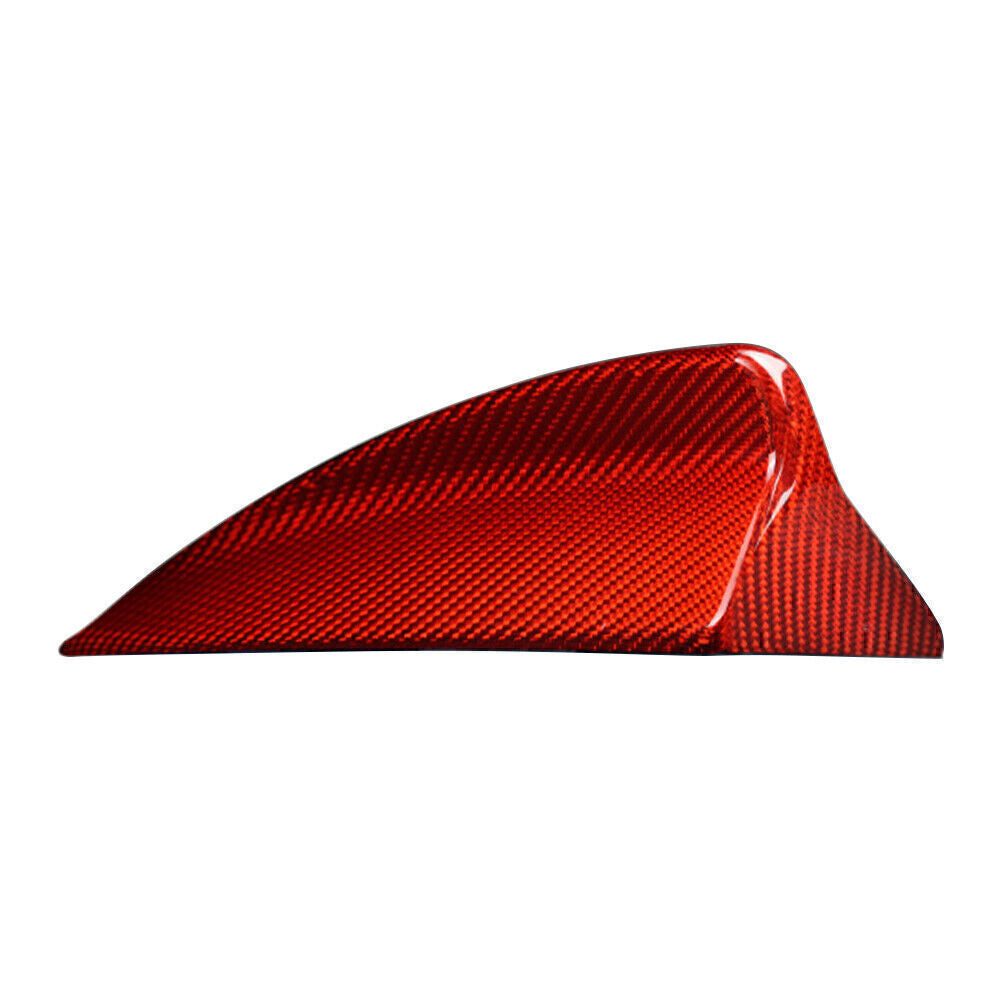 Carbon fiber red shark fin antenna cover suitable for BMW 5 Series, 7 Series, F07 GT, F11 X3, 5 Series, 6 Series