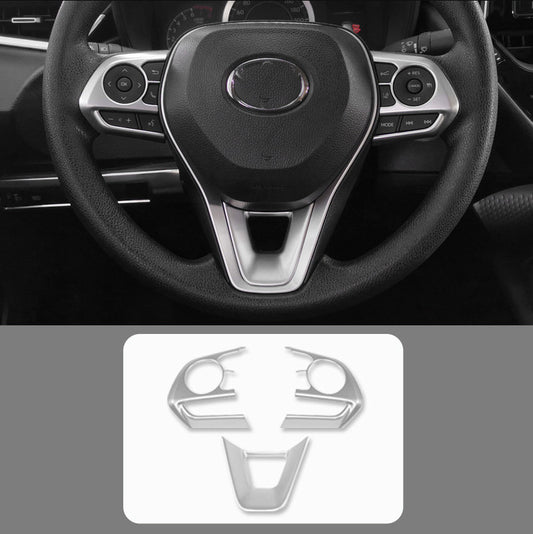Black Steel for Hyundai Sonata 2020-2023 Front Door Speaker Horn Cover Trim 2X v