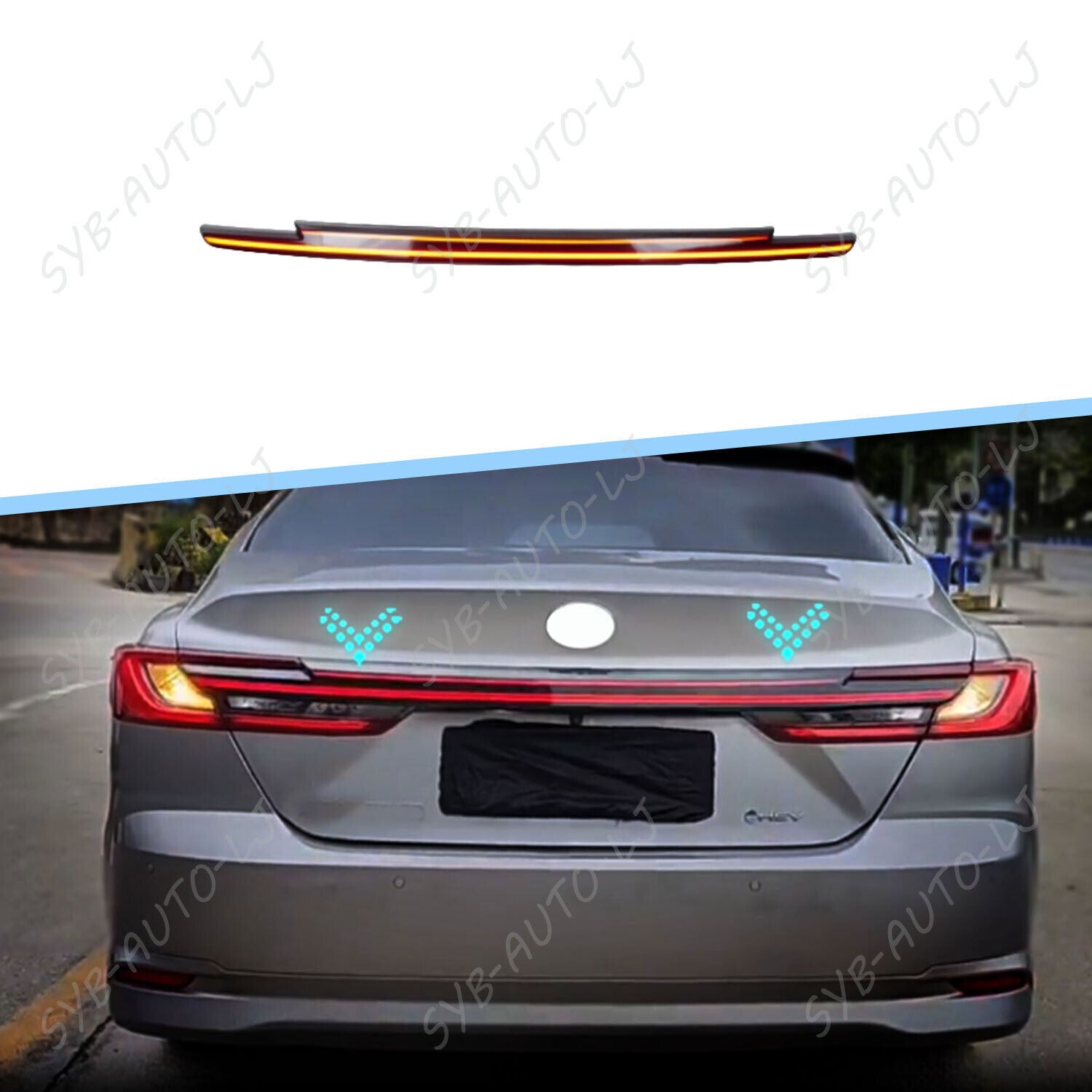 Rear Trunk LED Tail Light Turn Signal Brake Light DRL For TOYOT@A for Camry 2025 B n