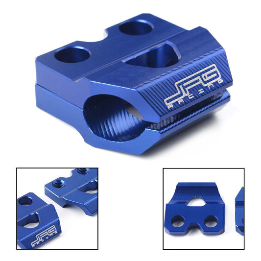 Blue Rear Brake Line Hose Snap Clamp Fit for Yamaha YZ125 YZ250 YZ250F YZ450F