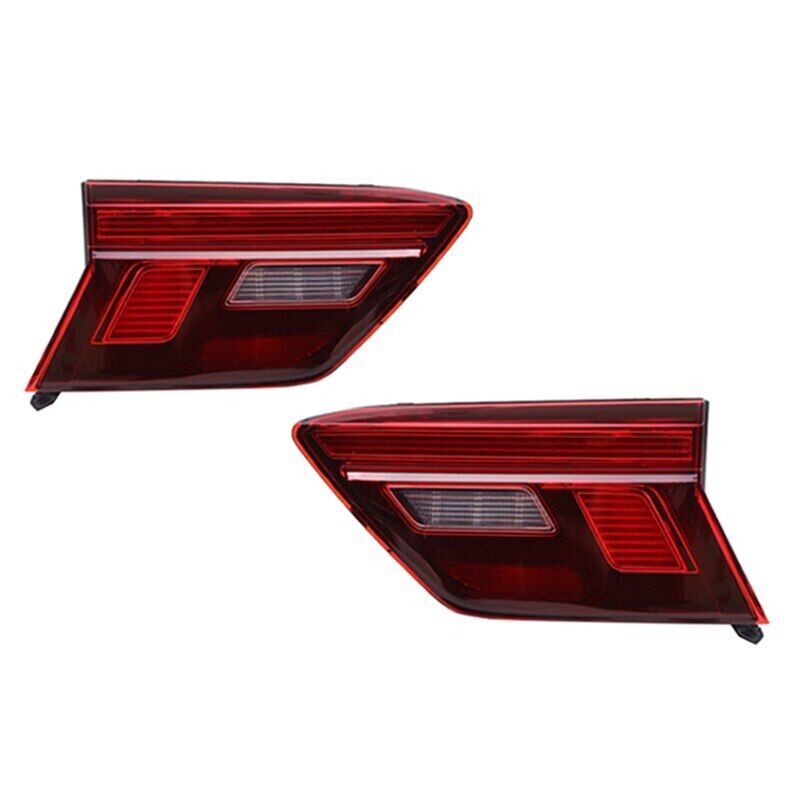Pair for VW for Tiguan 2017-2021 Rear Bumper Inner Tail Light Brake Light