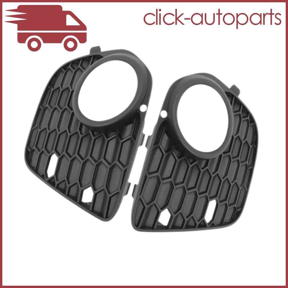 Fits for X5 E70 10-13 2x Front Left Right Bumper Lower Fog Light Grille Plate