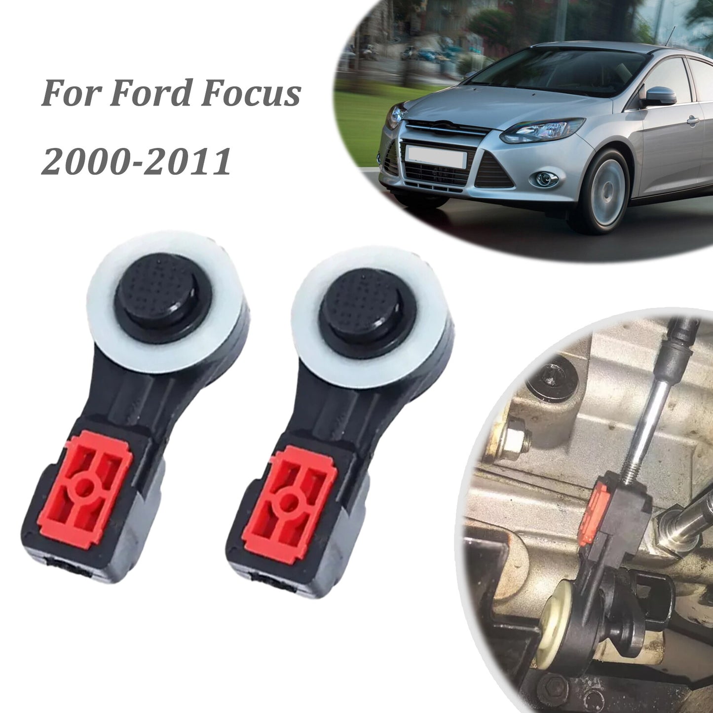 for Ford Focus 2000-2011 5 Speed Manual Transmission Linkage Gear Cable Collet