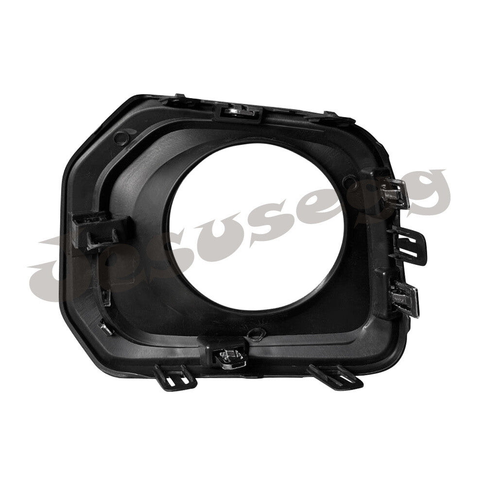 Front Driver Side Side Fog Light Bezels Black Chrome Fits For 2016-2020 Tacoma