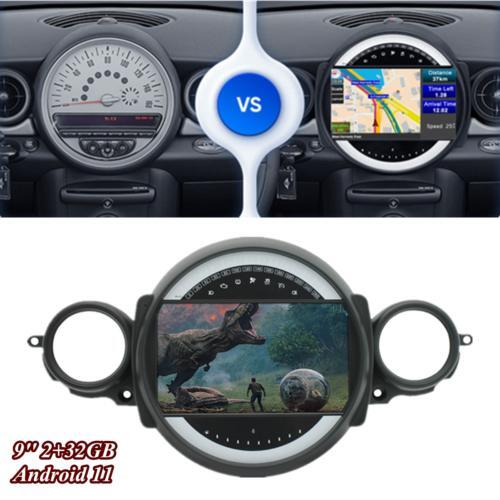 Radio player with GPS 9' 2+32GB navigation FM for Mini Cooper R56 R60 2007-2013- n