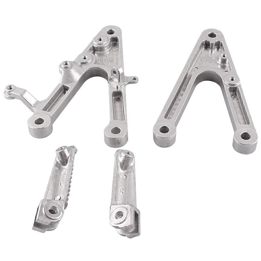 for Yamaha YZF R1 2002 2003 CNC Motorcycle Rider Front Footpegs Rearset Brackets