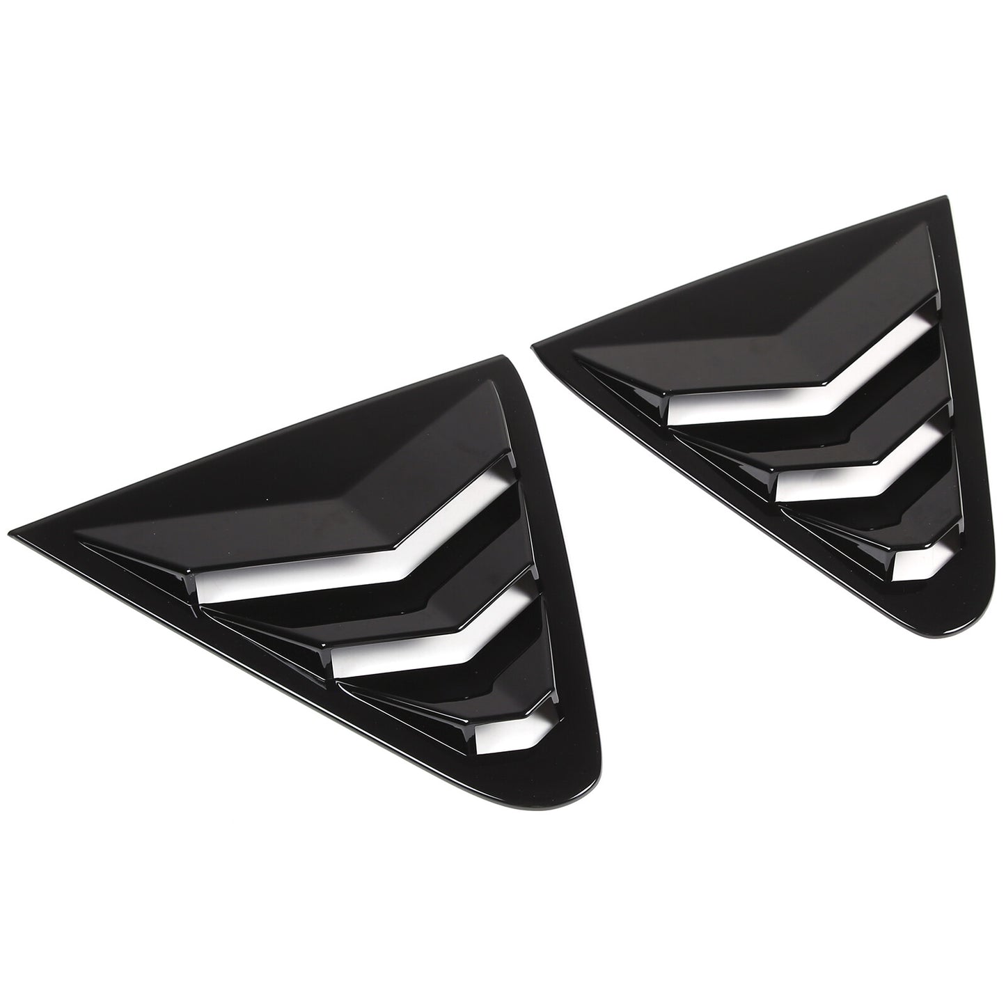 Suitable for Subaru Crosstrek 2024-2025 Gloss Black Ventilation Side Window Covers (2-Piece) n