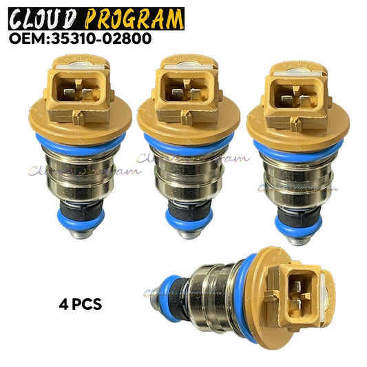 4Pcs 35310-02800 Fuel injector GLP LPG for KIA Ray 11 Morning 2008-2011 v