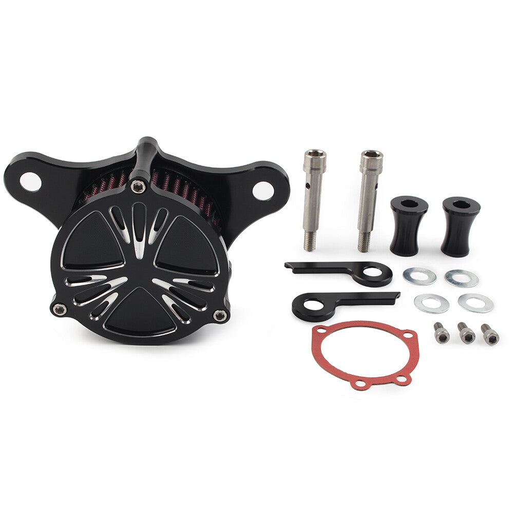 CNC Air Cleaner Red Intake Filter for Harley Touring Electra Glide Softail FLHT Q