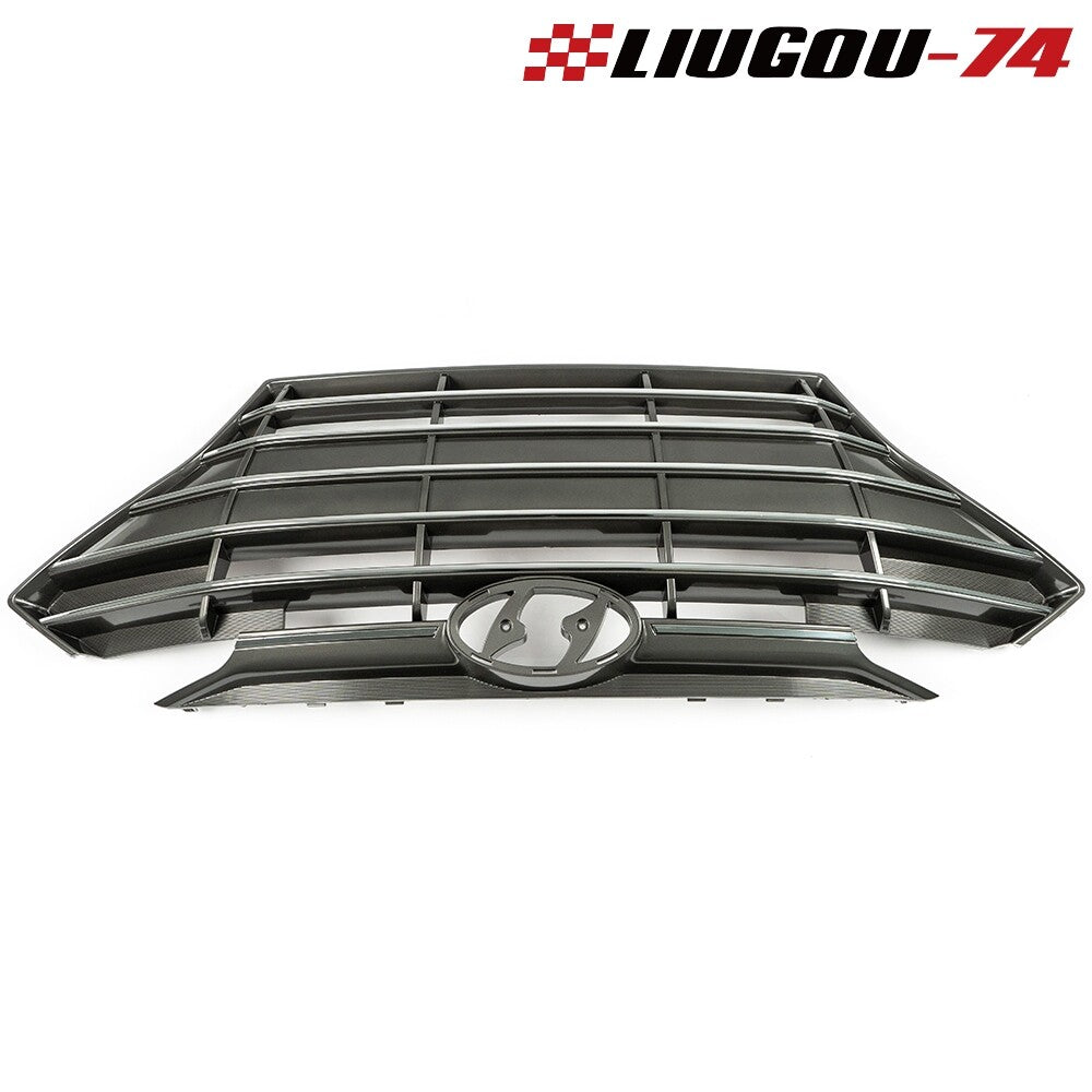 Fits 2019 for Hyundai for Elantra Sedan Front Bumper Upper Grille with for CHRome Trim - v