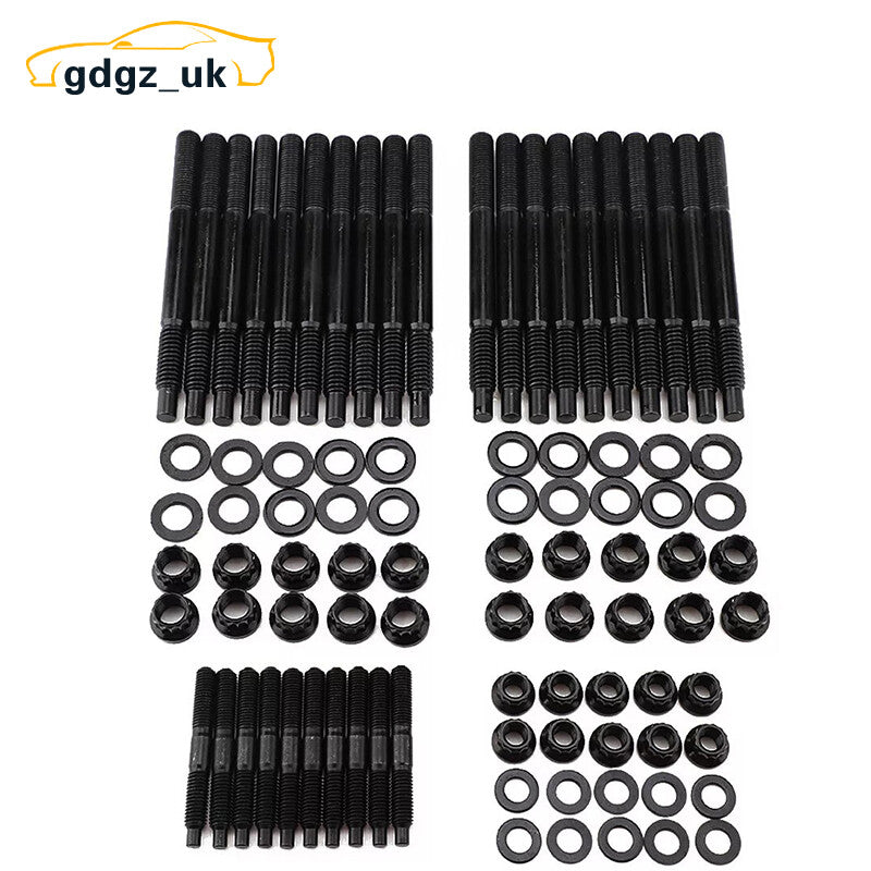 12-Point Cylinder Gasket Head Stud Kit for Chevy LS1 LS3 2004+ 5.3L 5.7L 6.0L