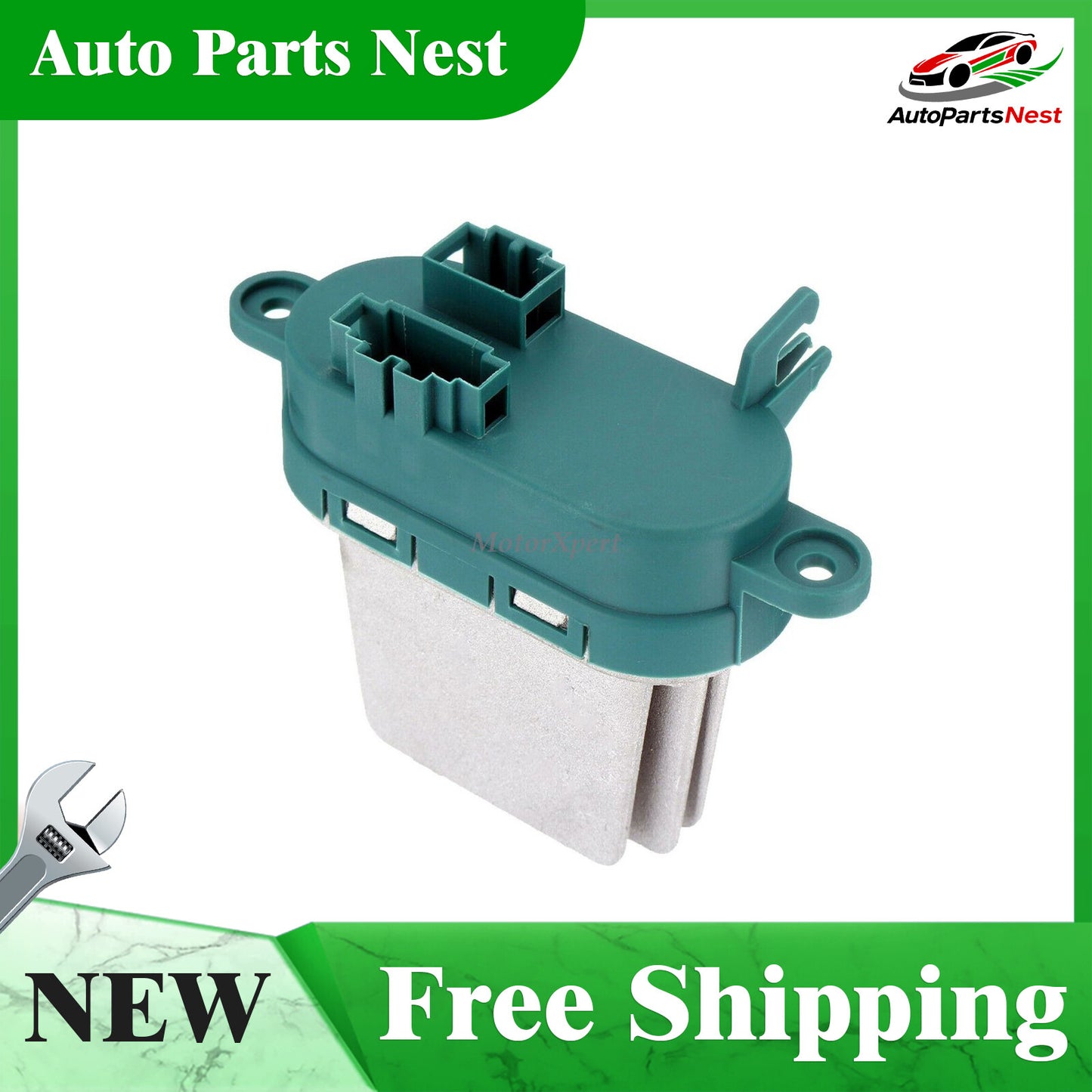 7L0907521B Blower Motor Resistor for VW Touareg for Audi Q7 Quattro 3.0T 2006-2015 Q