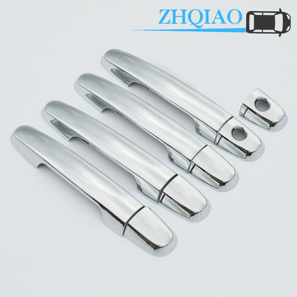 4Pcs Chrome Door Handle Cover Trim Fits for Toyota for Camry for Corolla Highlander 03-11