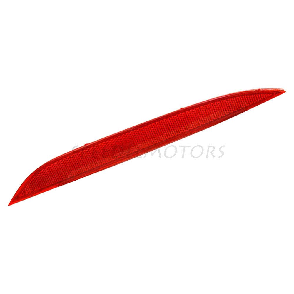 Rear Right Bumper Reflector Red for 2014-2016 for Kia Forte 1.8L 2.0L Passenger Side
