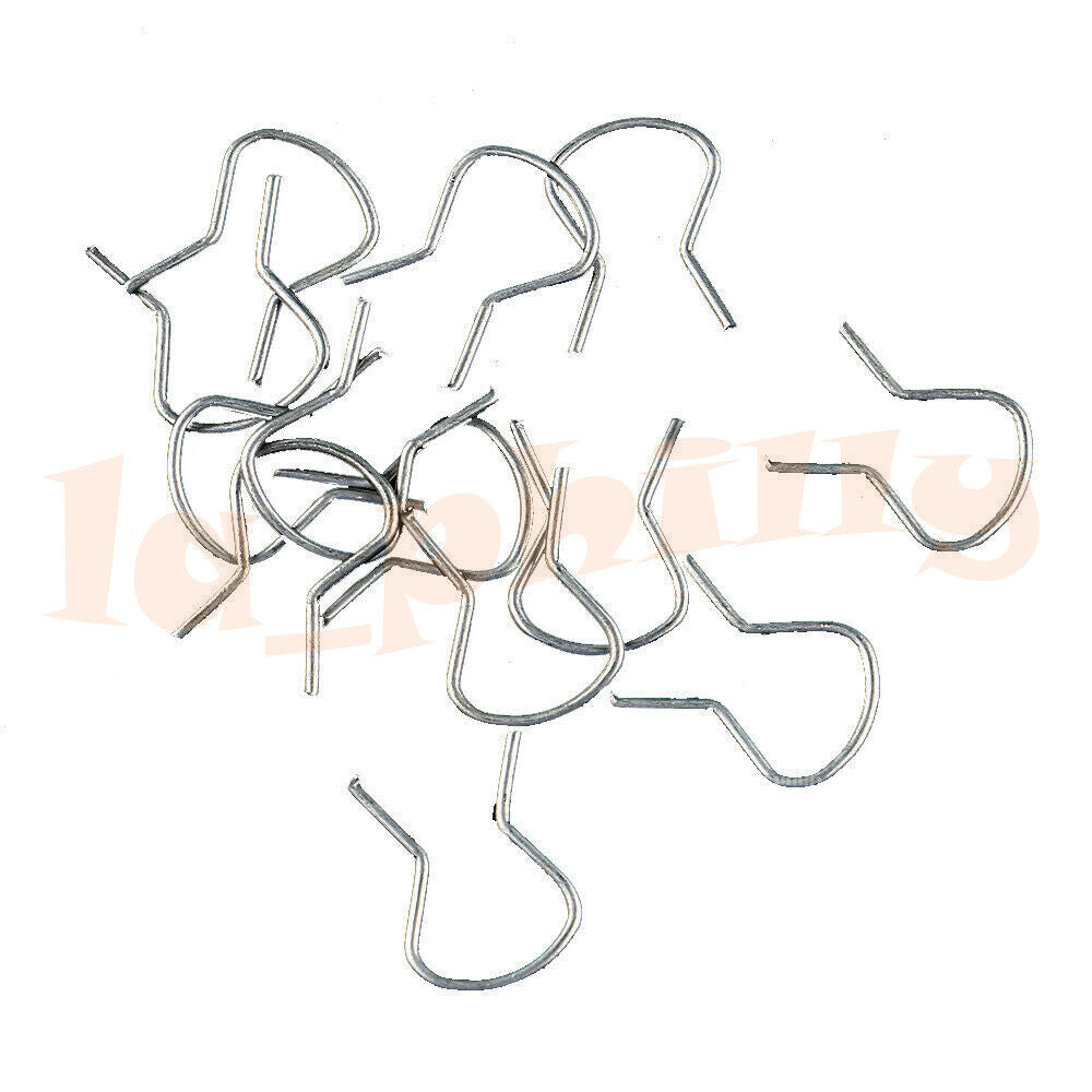 Qty 10 Door Window Metal Clip Crank Retainer Roll Up Winder Handle Retaining Q