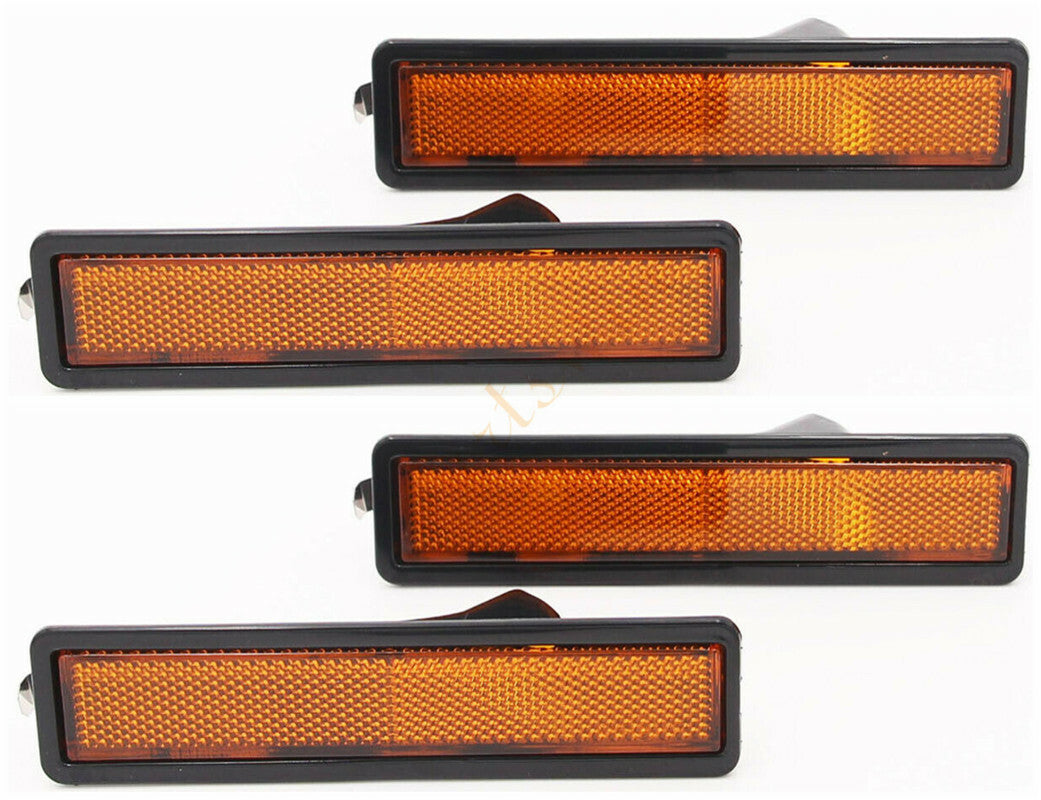 4-piece Amber Bumper Light Set for 1984-1991 E30 3 n